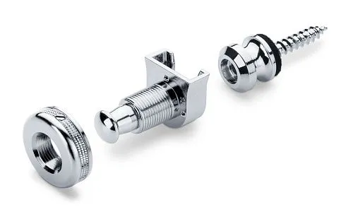 Schaller 14010201 (446) Security Lock Крепление для ремня с блокировкой для гитары (пара).