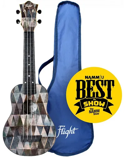 Flight TUS 40 Arcana Укулеле Travel, сопрано.