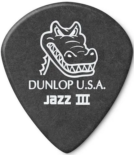 Dunlop 571R1.4 Gator Grip Jazz III Медиатор.