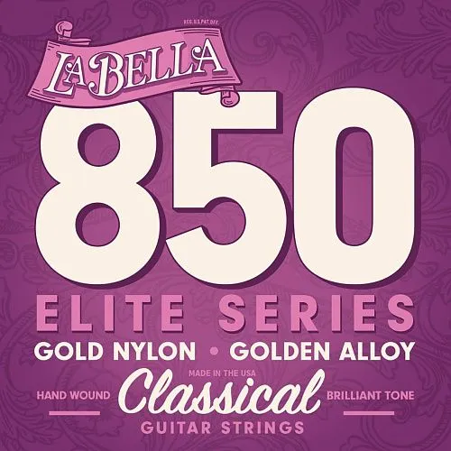 La Bella 850 Elite Комплект струн для классической гитары.